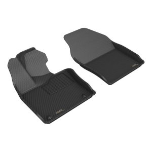 Toyota Prius Floor Mats - Front - 3D MAXpider - Kagu Series - Black - 2023+